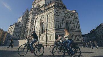 Tour panoramico in bici elettrica attraverso le colline fiorentine con gelato ❒ Italy Tickets